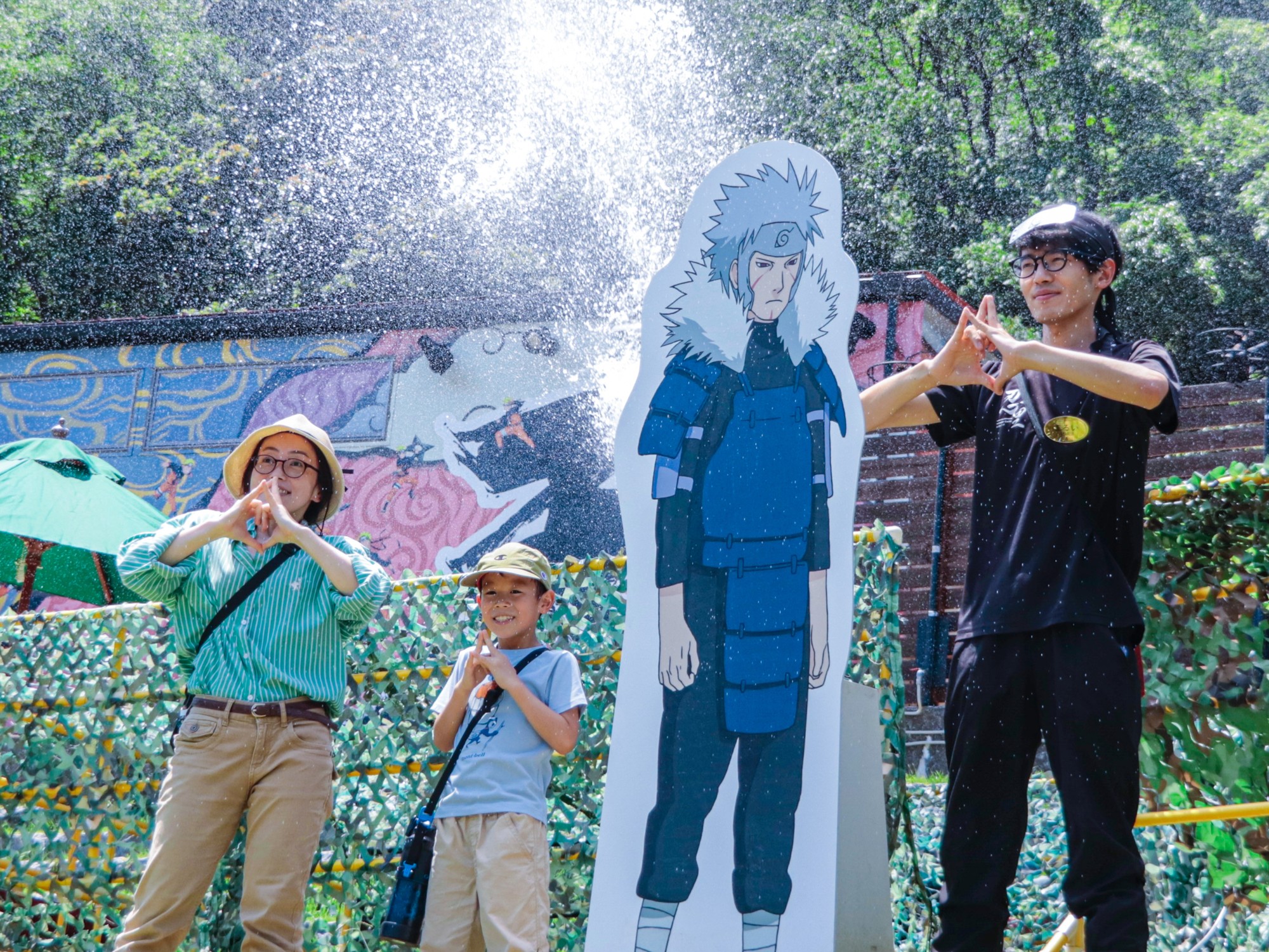2025年は“びしょ濡れ夏休み！” 「NARUTO＆BORUTO 忍里」真夏の大水遁祭2025 第1弾『発動させろ！～水遁・水龍弾の術～』 7月12日（土）より期間限定で開催