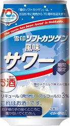 北海道民のソウルドリンク「雪印ソフトカツゲン」発売70周年記念！
    低アルコール飲料「雪印ソフトカツゲン 風味サワー」
