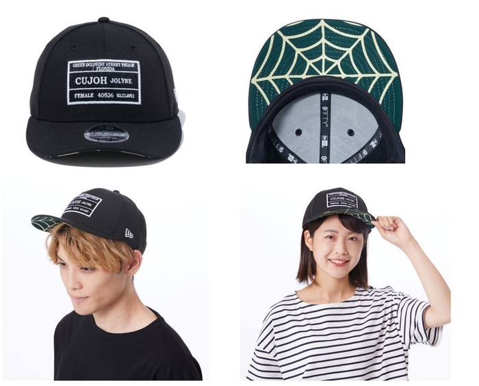 ジョジョの奇妙な冒険 ストーンオーシャン【NEW ERA】キャップ Low Profile 9FIFTY(TM)モデル JOLYNE BLACK(1)