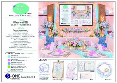 ウェディングテーマ「感謝」