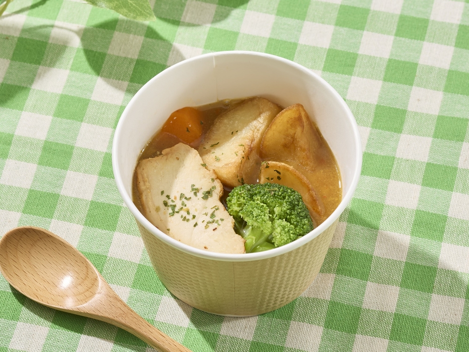 チキンとゴロっと野菜のスープカレー イメージ画像
