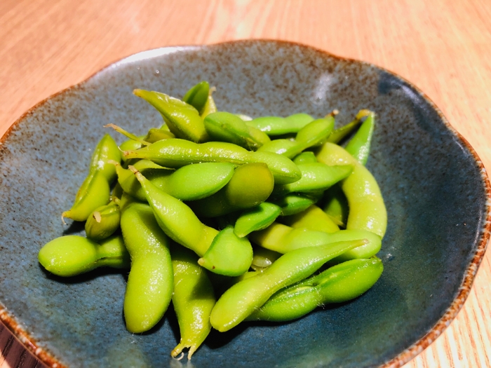 枝豆の浅漬け