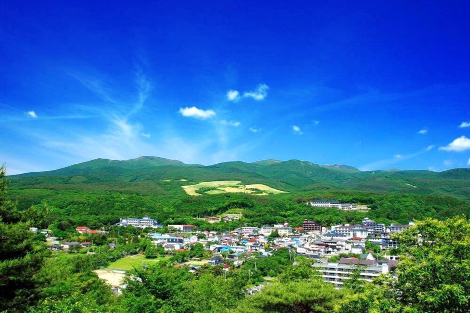 あだたら高原全景