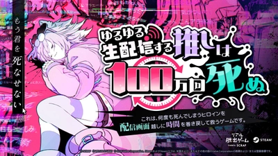 自宅で遊べるリアル脱出ゲーム最新作『ゆるゆる生配信する推しは100万回死ぬ』本日2026年8月5日（水）発売＆ゲームスタート！