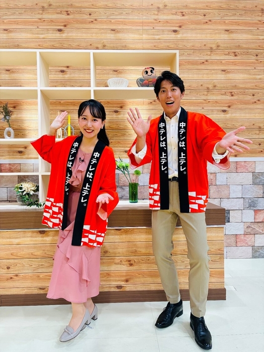 中テレ祭り2025アンバサダー　小野紗由利、石井佑弥(福島中央テレビアナウンサー)