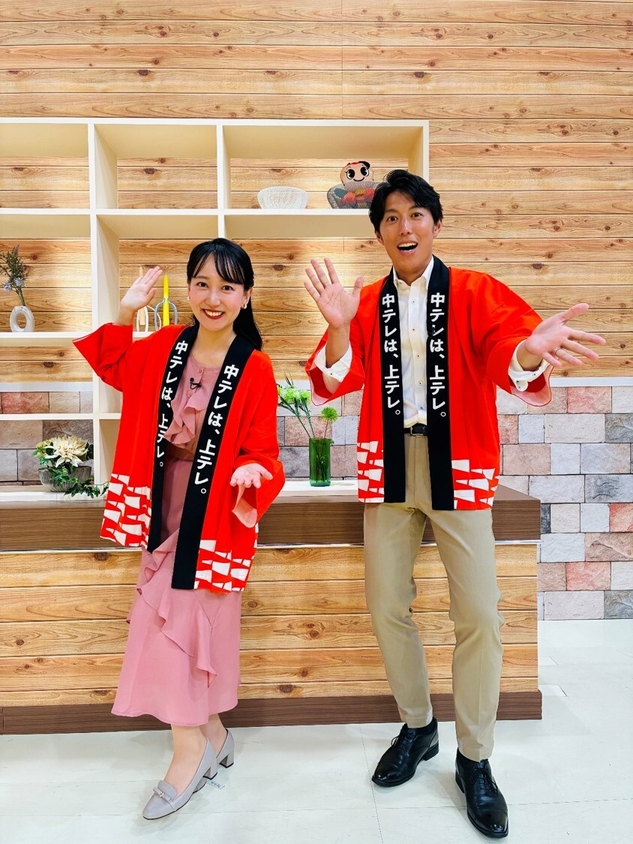 中テレ祭り2025アンバサダー　小野紗由利、石井佑弥(福島中央テレビアナウンサー)