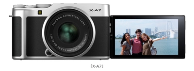 新開発センサー搭載のスタイリッシュなミラーレスデジタルカメラ「FUJIFILM X-A7」新発売