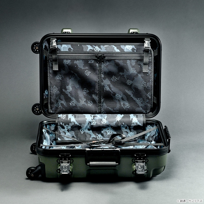 STRICT-G × PROTEXキャリーケースCR-3300 『機動戦士ガンダム』ジオン軍モデル(内側)