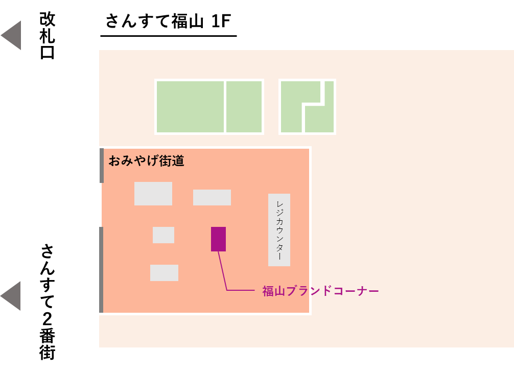 【広島県福山市】8月28日(木)からJR福山駅「おみやげ街道福山」で福山ブランド認定品の販売コーナーを出展します！
