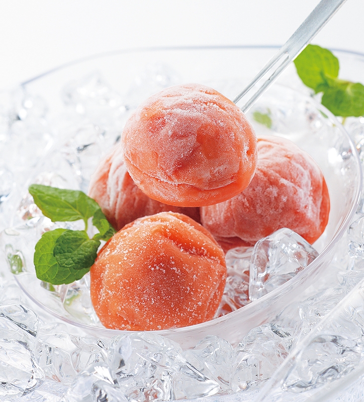 紀州産南高梅アイス梅