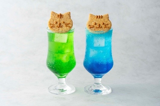 チャチャ丸とサバ太のくりーむそーにゃ