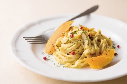 かぼちゃのクリームパスタ（ランチ限定）