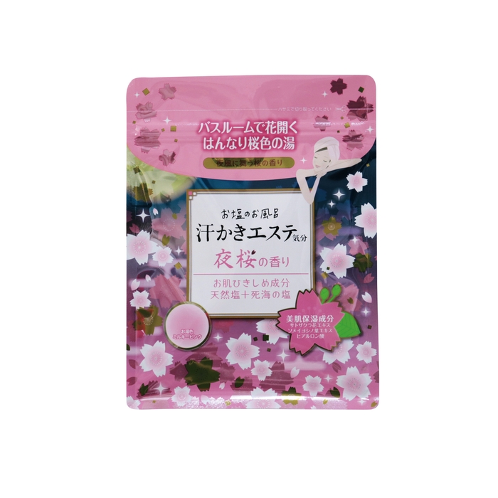 汗かきエステ気分 夜桜の香り・パッケージ