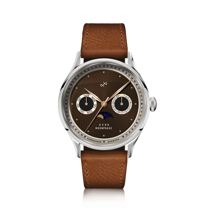 1968 Moonphase, Steel / Brown