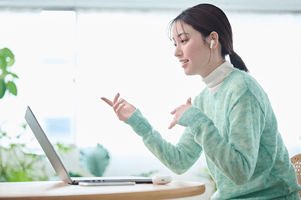 リラックスした環境で受講