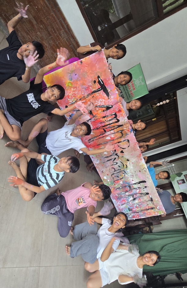 センターの名前を入れて完成!