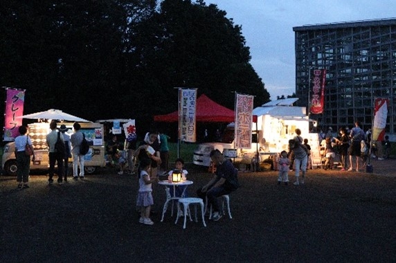 大温室前の様子(令和4年撮影)