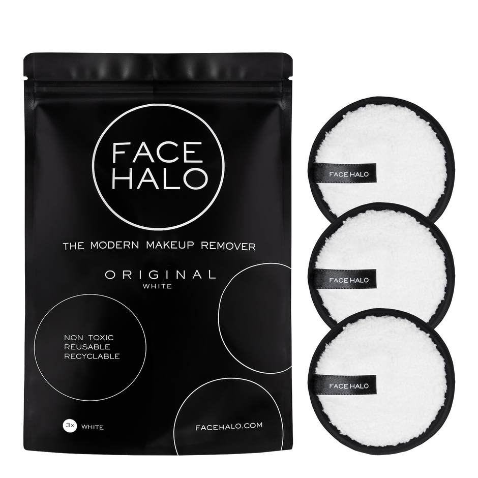 フェイスハロー クレンジングパッド(オリジナル／WHITE)3枚入り 3,500円(税抜)