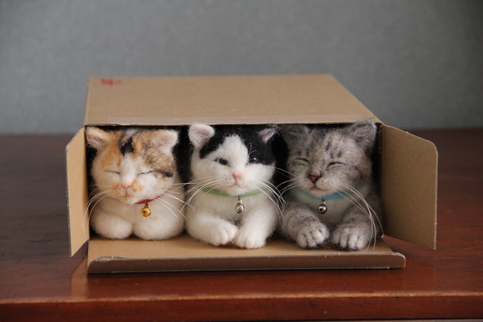 中山みどりフェルトアート（一例）