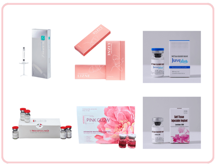 さまざまな注入治療製剤