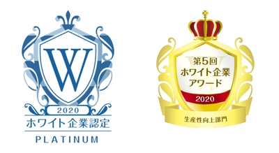 ビーウィズ 「ホワイト企業認定」で最高ランクのプラチナ認定を 取得　「ホワイト企業アワード」にて生産性向上部門を受賞