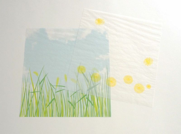 グラシンペーパー　「草原」