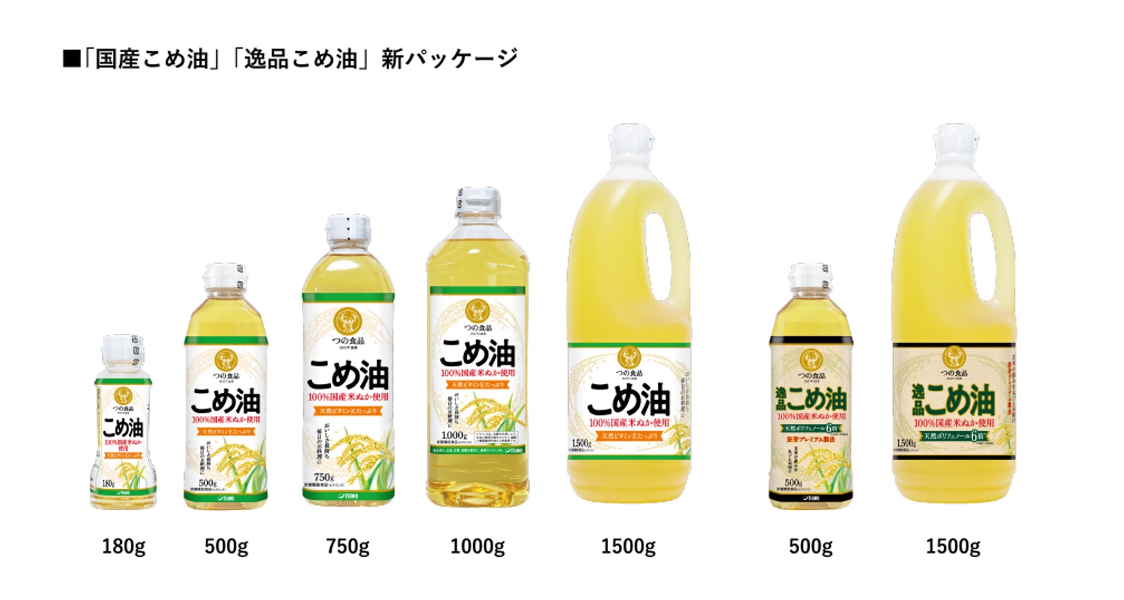 創業75周年を迎えた、つの食品。 「こめ油」パッケージをリニューアル！ ~パッケージでこめ油の魅力を発信~