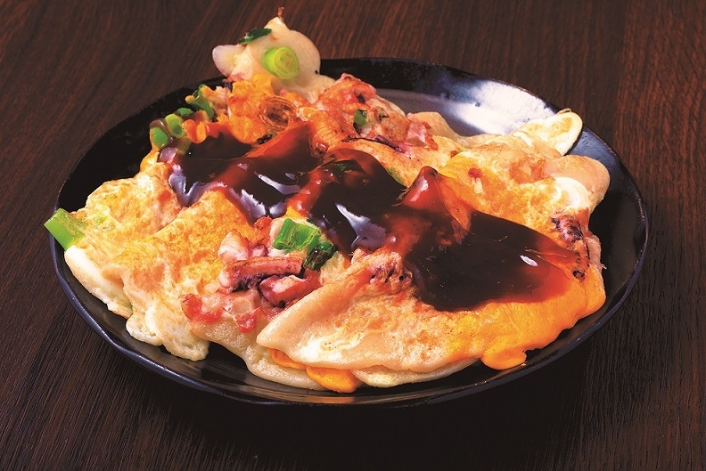 いかやきやまげん「大阪名物！玉子入りいかやき ねぎ入り(ソース味・醤油味)」