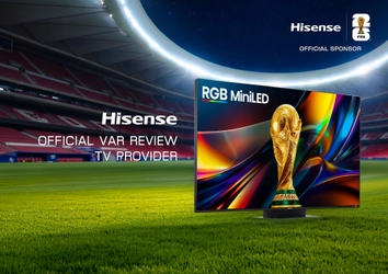 世界が注目するVAR判定の舞台裏に、RGB MiniLEDテレビ　 ハイセンスがFIFAワールドカップ2026(TM)公式 VARレビューテレビプロバイダーとして大会を支援