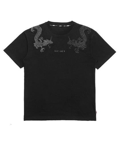 【DIVINER JAPAN】Just Ink'd Dragon TEE(ブラック/ブラック)