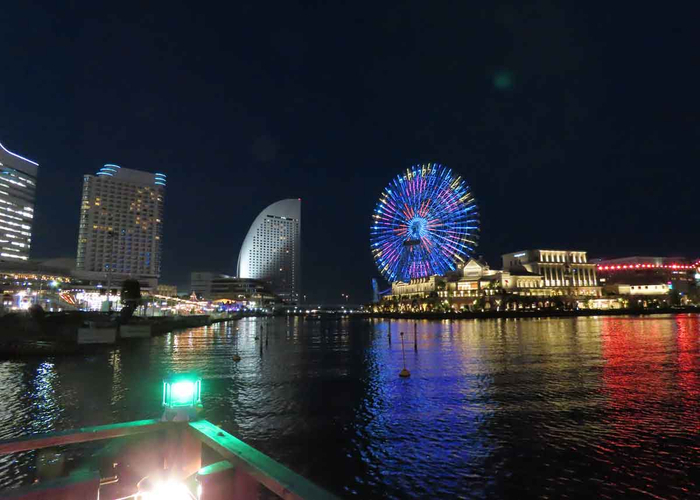 ヘミングウェイ横浜から観た景色