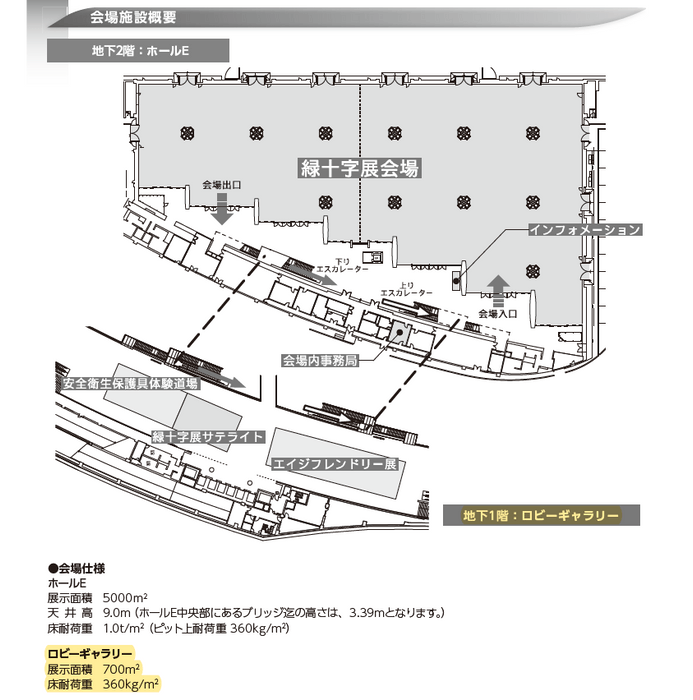 展示会場案内図