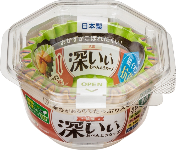 深いぃおべんとうカップ　パッケージ（M）