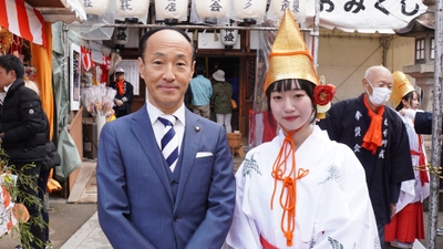 寝屋川市長 広瀬様と共に
