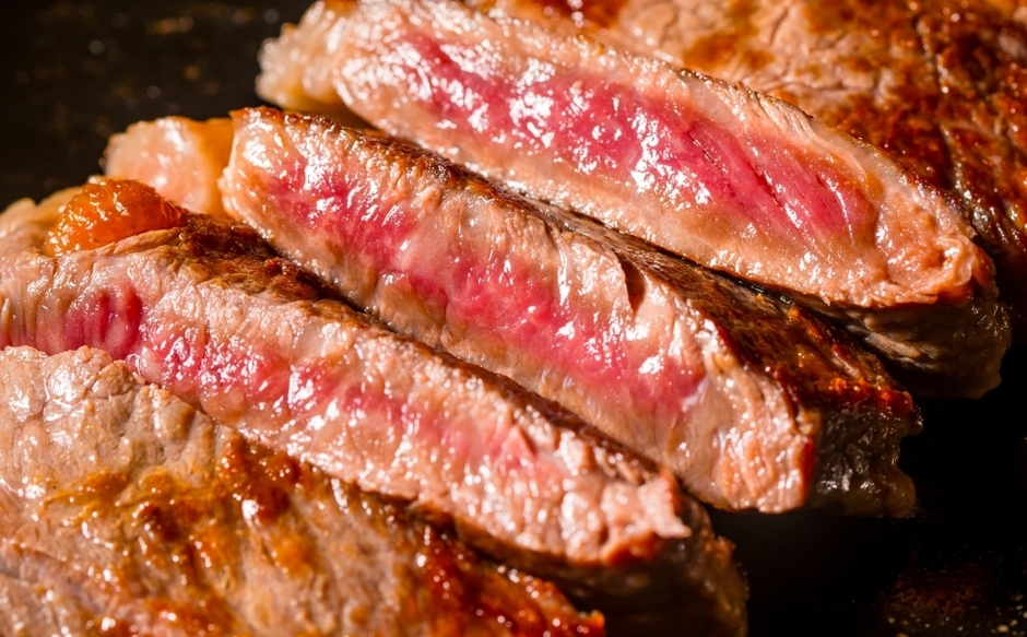 グルメ例) ステーキ