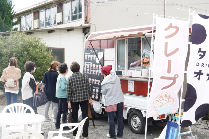 毎日日替わりでキッチンカー来場!