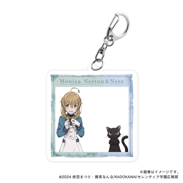 【サイレント・ウィッチ】 お散歩モニカ(制服ver)＆ネロ