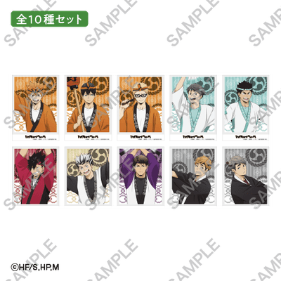 トレーディングポラロイド風ブロマイド（セット） 各2,200円（税込）