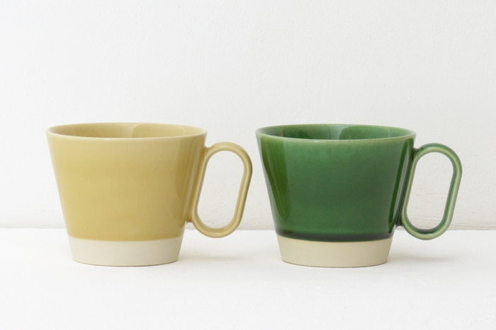 生涯を添い遂げるマグ 瀬戸焼 竹堂園