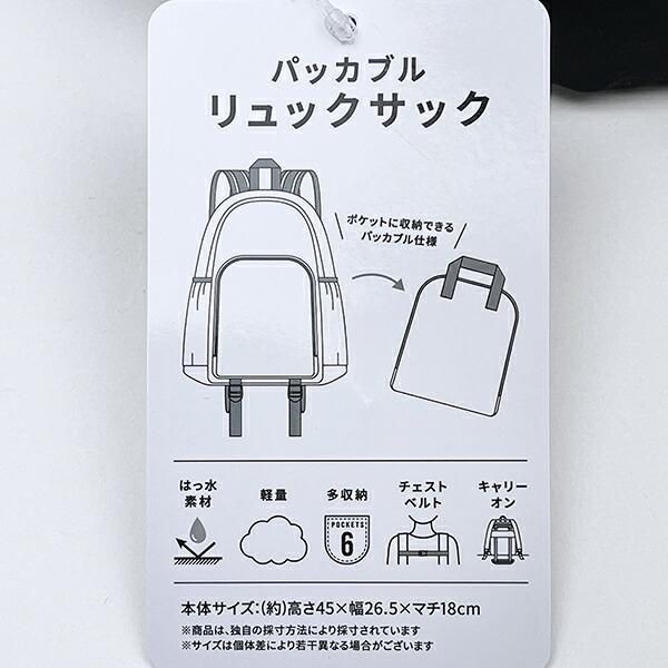 スヌーピーのシンプルで容量抜群のリュックサック