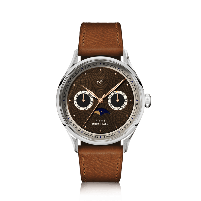 1968 Moonphase, Steel / Brown