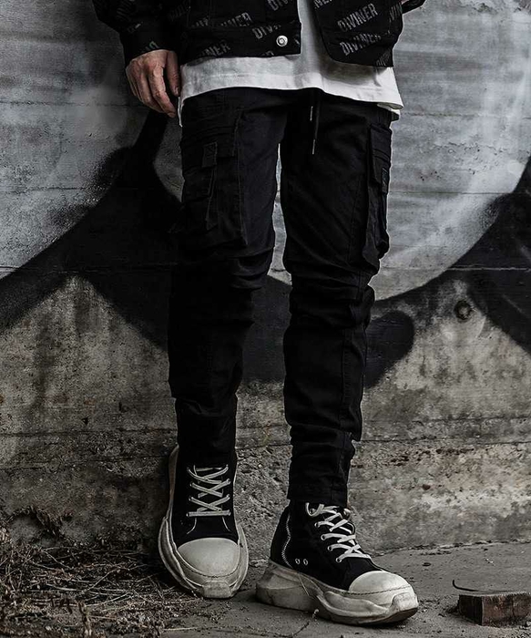 Black Cargo Pants