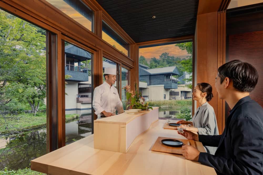 【星のや軽井沢】一棟貸し切りの空間で、ジビエや鰻を堪能する「夏山の晩餐 -涼懐石-」提供開始~避暑地・軽井沢の「涼」を味わう~|期間:2023年7月1日~8月31日