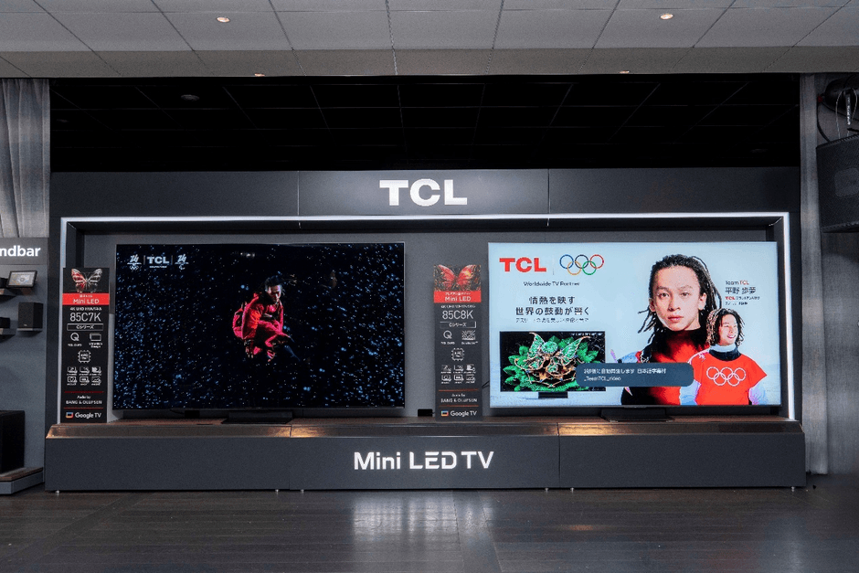 「AI節電エアコン」を含め商品展示エリア 1