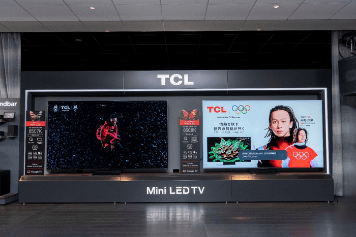 「AI節電エアコン」を含め商品展示エリア 1