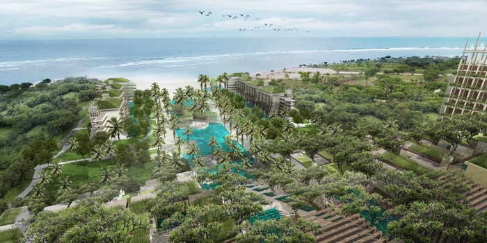 アプルバ ケンピンスキ バリ外観 