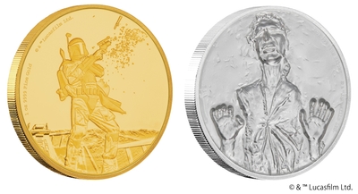 ボバ・フェット金貨/ハン・ソロ銀貨
