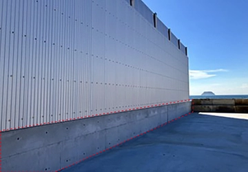 バイオスマートコンクリート(R)「BiSCo(R)」を 海上桟橋に試験適用