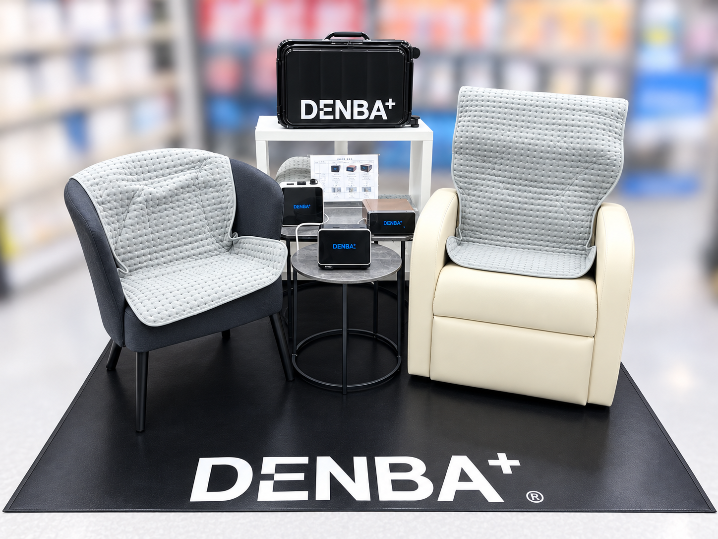特許技術を駆使したリカバリーアイテム
「DENBA Health」がヨドバシカメラ秋葉原・梅田の旗艦2店舗に常設の体験ブースを開設