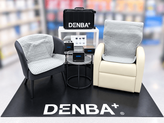 特許技術を駆使したリカバリーアイテム
「DENBA Health」がヨドバシカメラ秋葉原・梅田の旗艦2店舗に常設の体験ブースを開設